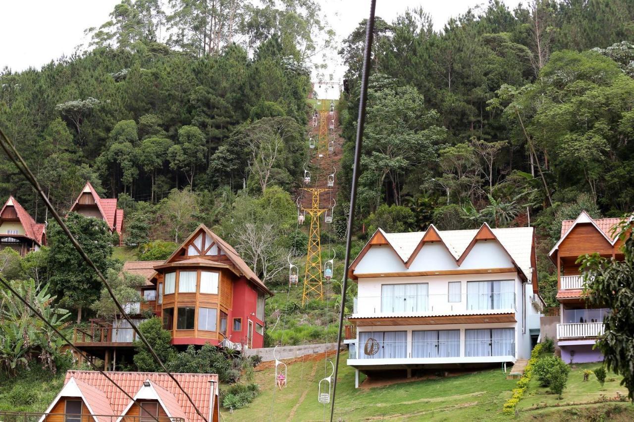 Chale Com Lazer No Hotel Fazenda China Park Es 도밍고스 마르틴스 외부 사진